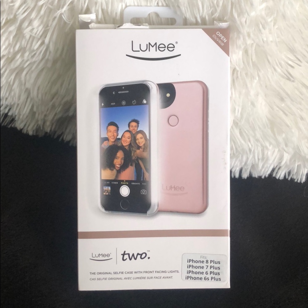 Rose Gold LuMee Two Phone Case w/ Lighting *NEW*